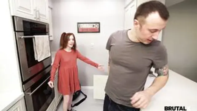 Madi Collins - Redhead Gets Brute-Fuck Lesson in 4K