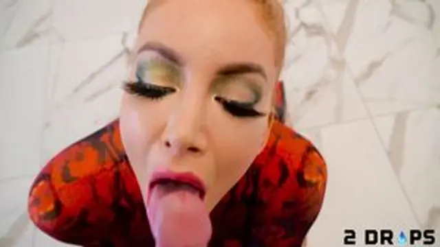 Nicolette Shea - The Big Facial in 4K