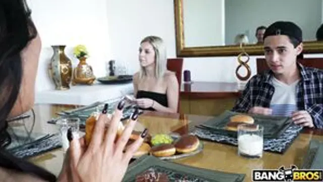 August Taylor Creampied by Her Step-Son in 4K