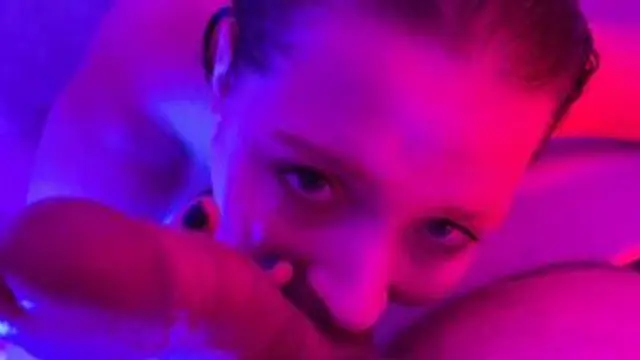 CaliforniaBabe - Young Whore Fucks Well In The Jacuzzi