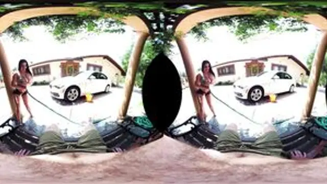 Angela White Knows How To Wash Your Car Right in 4K