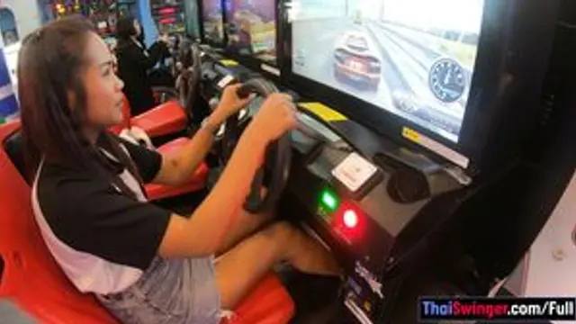 Thai MILF GF cutie masturbates and jerks