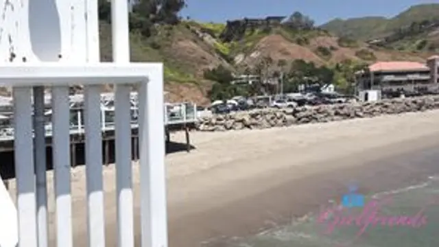 Virtual Date Amber Angel Malibu Pier Part 1