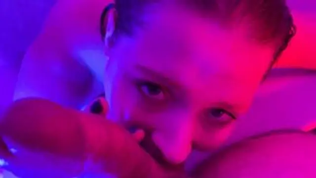 Californiababe - Young Whore Fucks Well In The Jacuzzi And Licks Feet. Californiababe.