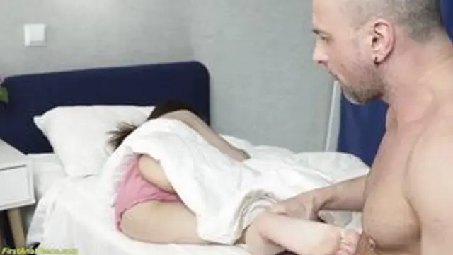 Teen Baby Doll gets ball gagged and ass destroyed in 4K