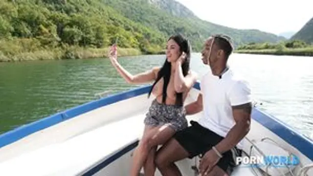 Busty Babe Anissa Kate Invites BBC Captain Back For No Strings Interracial Threesome GP3195
