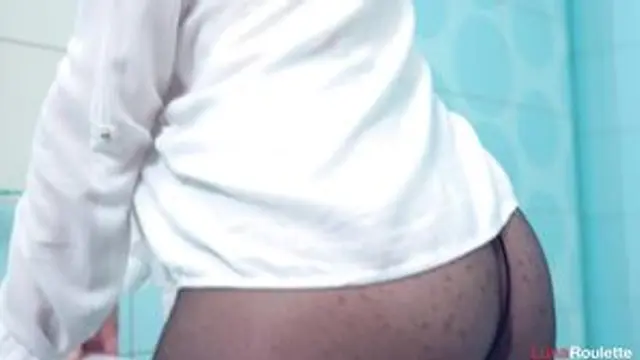 Luna Roulette - Wife Broke Pantyhose And Had Sex In The Bathroom ⁄ Luna Roulette