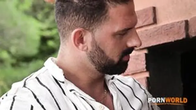 Cock Hungry Housewife Rebecca Volpetti Enjoys Outdoor DP Threesome GP3345