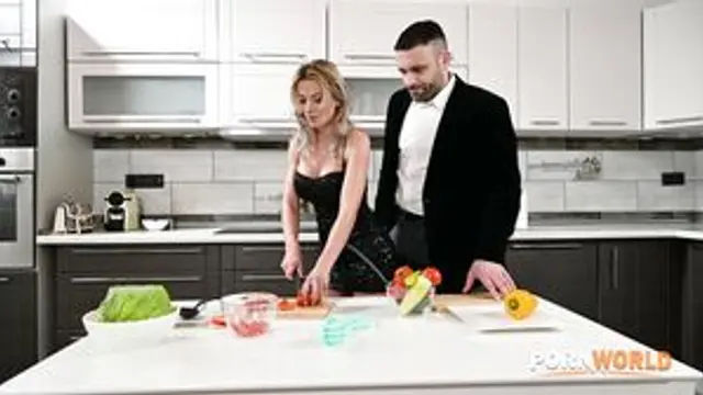 Seductive Babe Shalina Devine Takes A DP Pounding During Cookery Show Filming in 4K