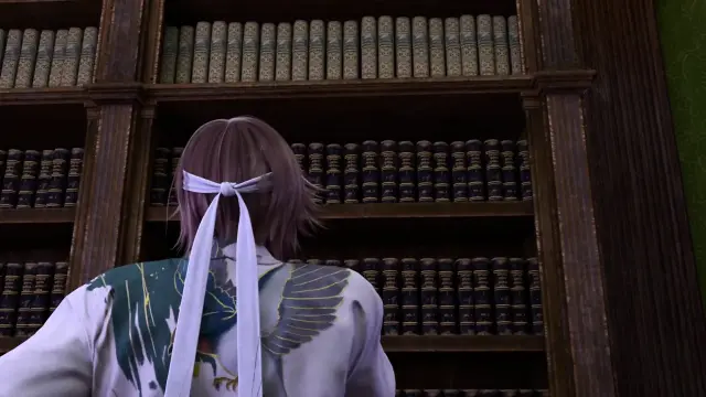 Halloween Special Asuka in the Library