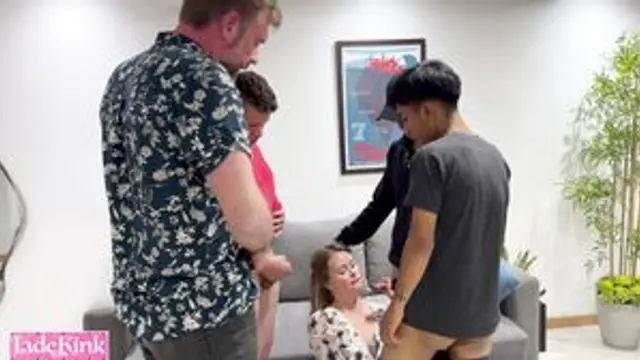 [JadeKink] Mexicans Gangbang Her