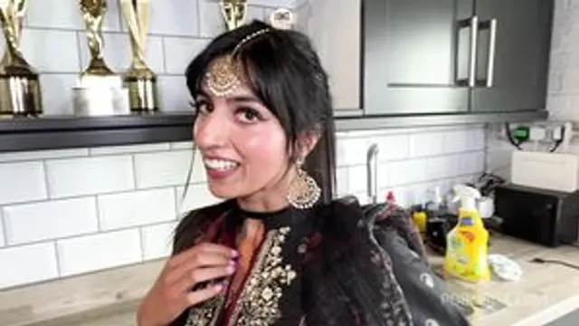 Innocent Muslim Girl Aaliyah Yasin Meets Monster Cock