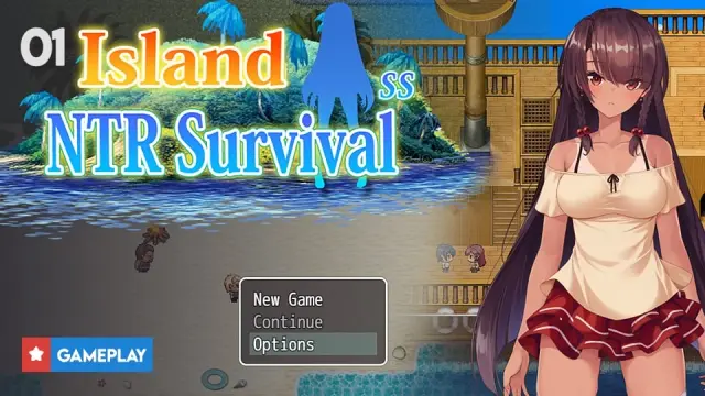 Island NTR Survival SS Gameplay Part 1 - 1 Woman and 5 Men in an Island