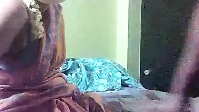 Before Fucking Sexy Big Tits Wife Wearing Saree & Pussy Fingered Hard