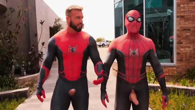 Huge Booty Spider-girl Gets Hard Rough DP After Comic Convention - Mandi Cat, Alfie, Steve Rickz