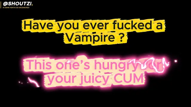 Vespera the Cum-thirsty Vampire Slut New Harem Girl Academy Doggy Missionary Blowjob Facial Swallow 4k120