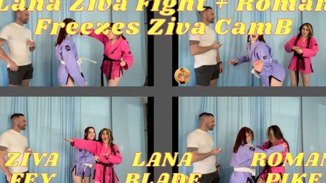 Lana Ziva Fight Roman Freezes Ziva Cam a 4K