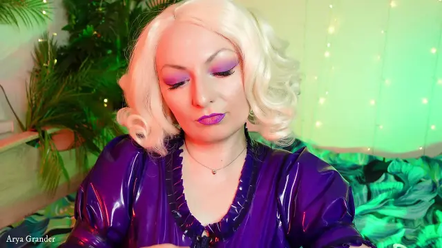 Ripped latex rubber gloves video