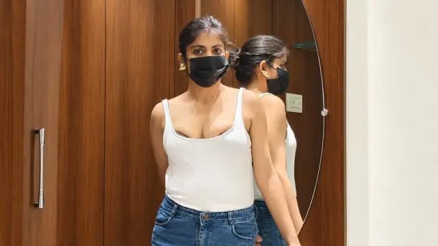 Suddenly Clg Gf come my Home and Fuck me